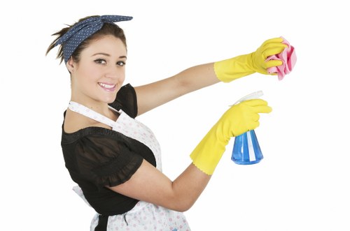 Final safety check for carpet cleaning equipment before completing the job