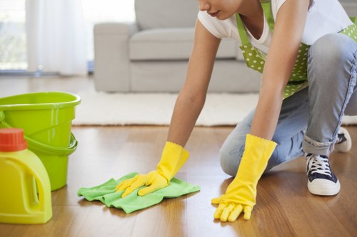 Dust and allergens being removed from a mattress